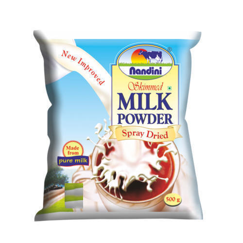 100% Natural Pure And Organic Skimmed Milk Powder, Rich In Calcium, 500g
