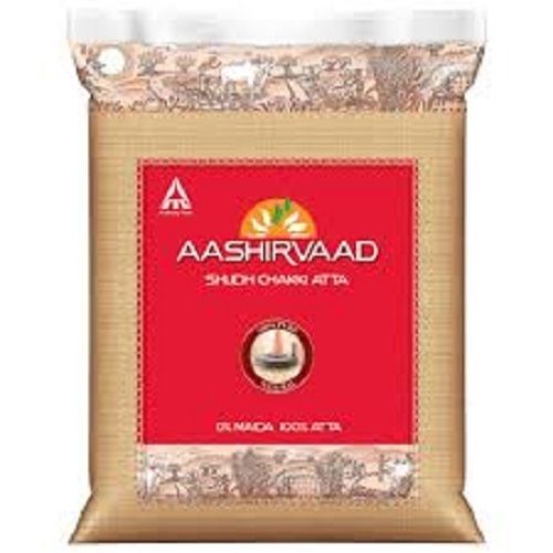 100 Percent High Fiber And Natural Aashirvaad Whole Wheat Atta For Cooking Carbohydrate: 18 Grams (G)