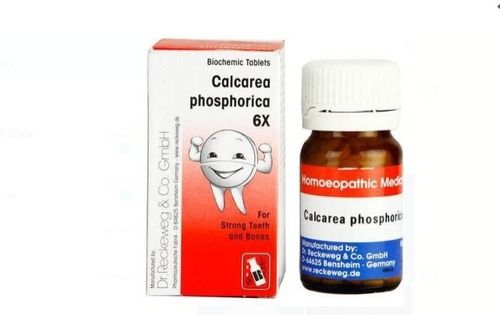 Calcarea Phosphorica 6X Tablets, For Strong Teeth And Bones, Calcium Is A Mineral That People Need To Build