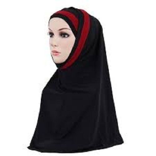 Colour Black Hijab For Ladies Religious Cool Stylish Traditional High Quality Material