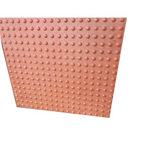 Concrete Red 10-12mm Anti Skid Floor Tiles 