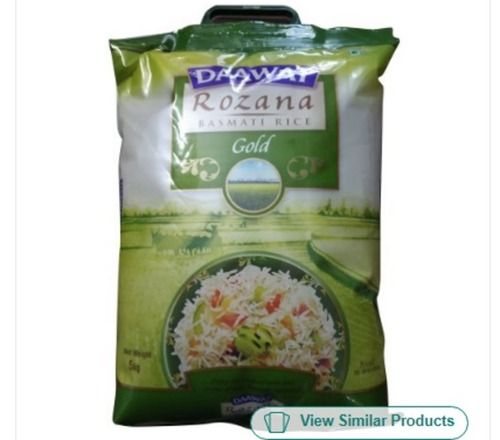 Daawat Rozana Gold Long Grain White Basmati Rice, 5 Kg Pack
