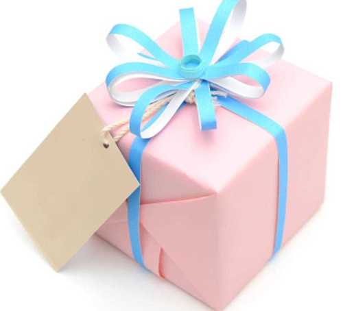 Paper Pink Rectangular Gift Packaging Boxes Easy To Carry Light Weight And Attractive Design