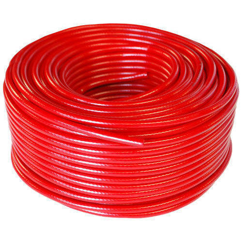 Plastic Round 2 Inch Red Pvc Braided Hose Pipe For Garden