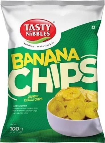 Tasty Nibbles Kerala Crunchy Banana Chips For All Age Groups 100 Gm Processing Type: Fried