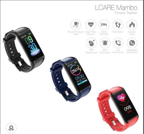 Multicolor Waterproot Smart Watch Lcare Mambo Fitness Tracker Benefits Of Blood Pressure Track