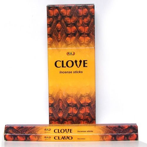 Solid 100% Eco-Friendly Fresh Fragrance Brown Bamboo Clove Incense Stick (Agarbatti)