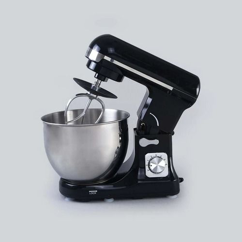 1000W Black 5L Bowl Die-Cast Metal Stand Mixer And Beater with 3 Attachments
