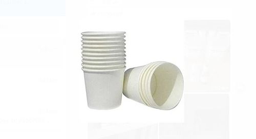 150ml White Disposable Coffee Cup, Pack 100 Pcs For Party, Event & Wedding