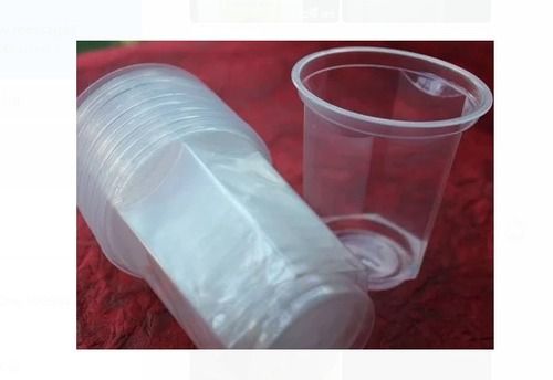 200Ml Transparent Plastic Disposable Glass, Pack Of 50 Pcs For Party, Event & Wedding Application: Party