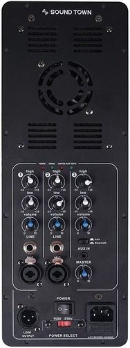 3 Channel Mixer Sound Town Class D Plate Amplifier For Pa Dj Speaker Cabinets And Loudspeakers