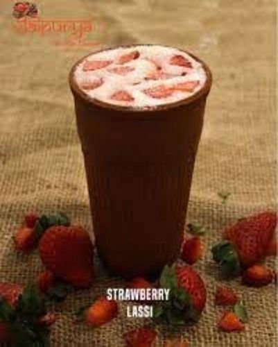 99% Pure Fresh And Natural Strawberry Flavour Lassi For All Seasons Age Group: Children