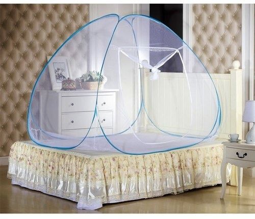 Blue Best Price King Size Polyester Adults Folding Mosquito Net For Bed