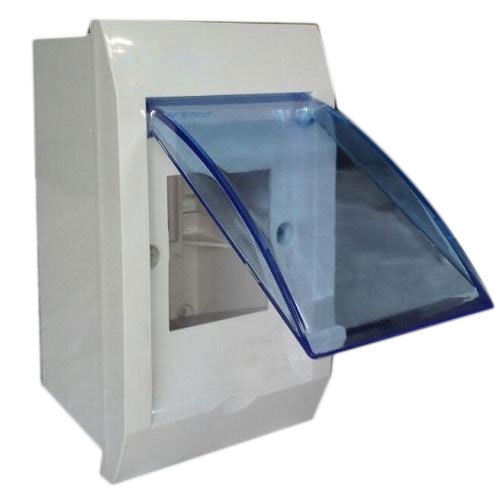 Blue And White Electric Elegant Four Pole Mcb Plastic Enclosure Dimension(L*W*H): 13X10.9X8.9  Centimeter (Cm)