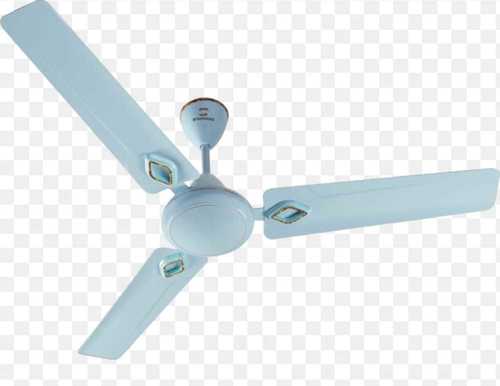 Blue Mild Steel Office Ceiling Fan High-quality Blades And Easy To Install