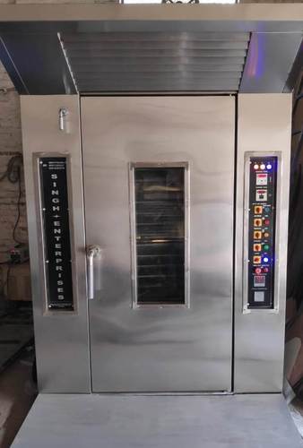 Fully Automatic and Rust Resistant Stainless Steel Rotary Rack Ovens