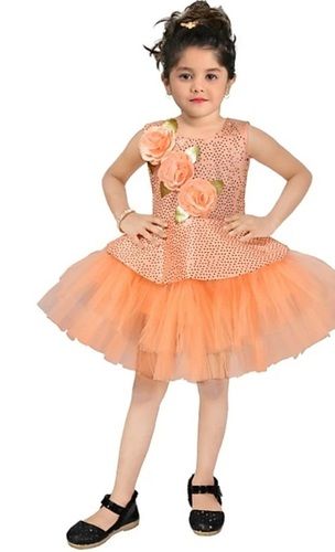 Buy Ba Ba Baby clothing co Orange Ariel Strappy Ruffle Dress For Girls  Online  Aza Fashions