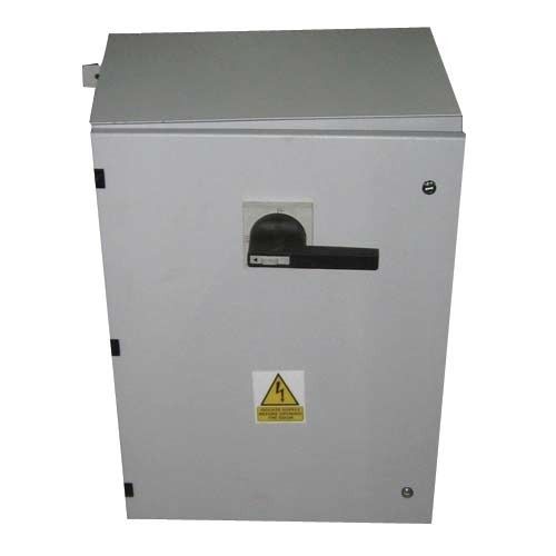 Grey Stainless Steel Rectangular 3 Phase Junction Boxes