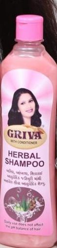 Pink Herbal Shampoo Griva With Conditioner Daily Use Does Not Affect