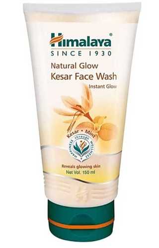 Himalaya Natural Glow Kesar Face Wash, 100 Ml Skin Healing Material And All Natural Ingredients