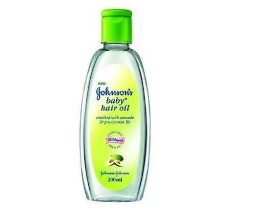 Johnson'S Baby Hair Oil Skin Healing Material And All Natural Ingredients