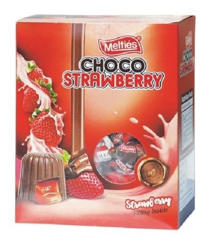 Natural Delicious and Mouthwatering with Sweet Taste Melties Choco Strawberry