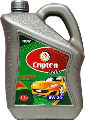 New Cripton Active Full Synthetic Premium 5W30 Engine Oil, Pack Of 3.5 Liter Application: Motor Bike