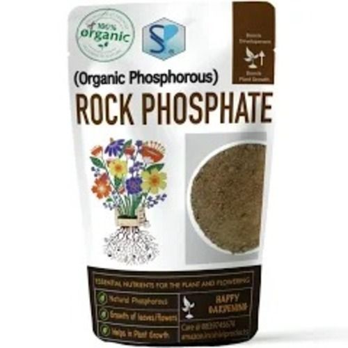 Organic Phosphorous Rock Phosphate Agriculture Fertilizer 100% Natural Fertilizer, 500G Pack Granular