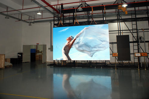 P10 Multicolor Rectangle Indoor Led Display Screen For Commercial Uses Brightness: 1300 Cd/M Sq