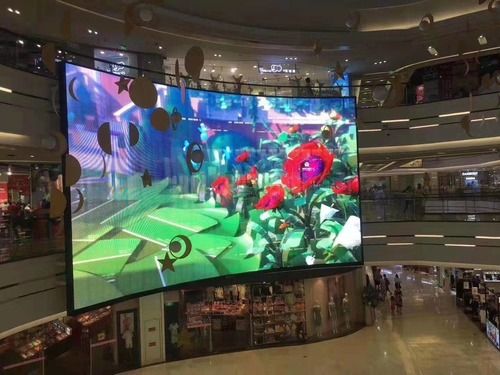 P8 Multicolor Rectangle 6Mp Pixel Indoor Led Display Screen For Advertisement Uses Brightness: 1300 Cd/M