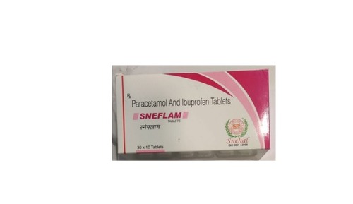 पेरासिटामोल और इबुप्रोफेन टैबलेट आयु समूह: वयस्क