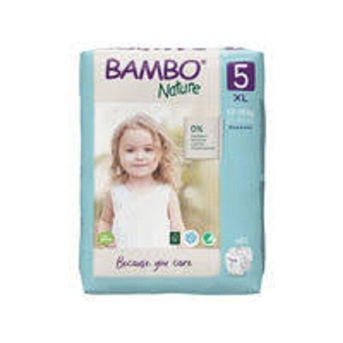 Protection With Comfort Light And Dry Bambo Nature White Xl Baby Diapers Pant Weight: 3 Grams (G)