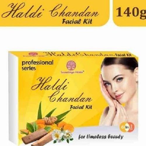 Skin Brightening And Smooth Skin Haldi Chandan Facial Kit For Timeless Beauty