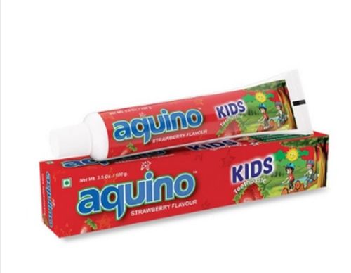 Strawberry Aquino Kids Toothpaste With 100 Gm Packaging Size