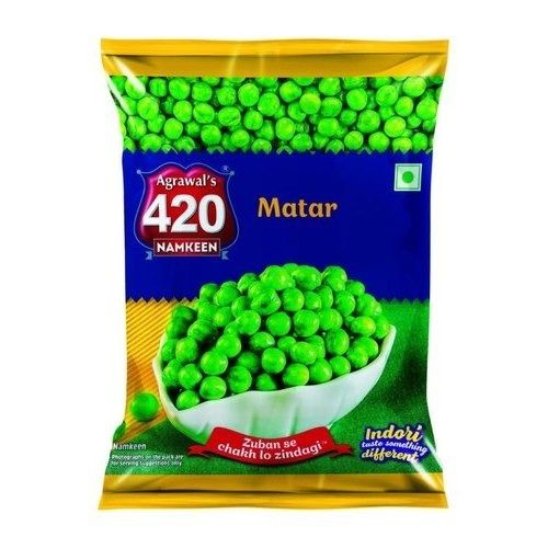 Tasty And Crispy 100% Vegetarian Agrawal 420 Matar Namkeen Carbohydrate: 14 Percentage ( % )