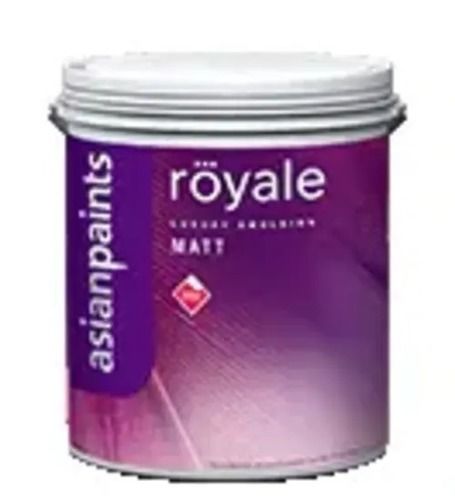 Liquid White Color And 1 Litre Asian Paints Royale Matt Luxury Emulsion Paint