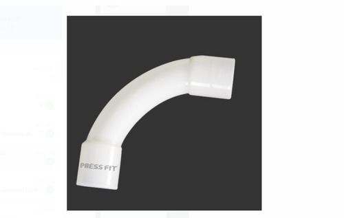 White 25 Mm Size Plastic Pressfit Galaxy Conduit Pipe Used For Electrical Conduit