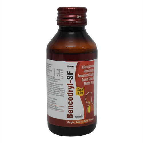 Bencodryl-Sf Cough And Cold Syrup 100 Ml