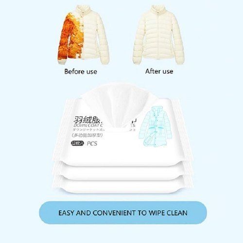 Clothes Dry Cleaning Wipes Remove All The Dirt, Dust, And Fingerprints From Clothes Quickly And Easily