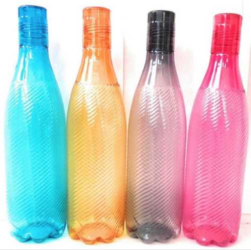 Easy To Use Multi Color Highly Durable Bpa Free Narrow Mouth Plastic Water Bottle