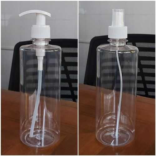 Empty Hand Wash Bottle.500ml With Transparent Color And Light Weight