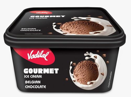 Fresh Vadilal Gourmet Belgian Chocolate Ice Cream Tub For Kids And Adults