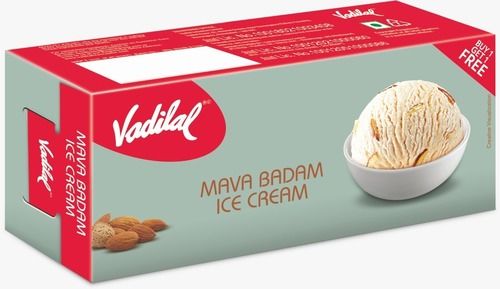 Fresh Vadilal Mawa Badam Creamy And Tasty Ice Cream For Kids And Adults