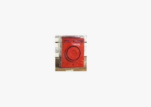 Good Quality Revel Red Fire Alarm Hooter, Rectangle Shape For Industrial Use  Alarm Light Color: White