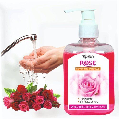 Herbal Rose Hand Wash Fights Against Germs, Gentle And Effectively Clean Their Hands