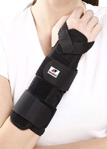 Pvc Strong And High Quality Black Wrist Forearm Brace For Wrist And Forearm Splint