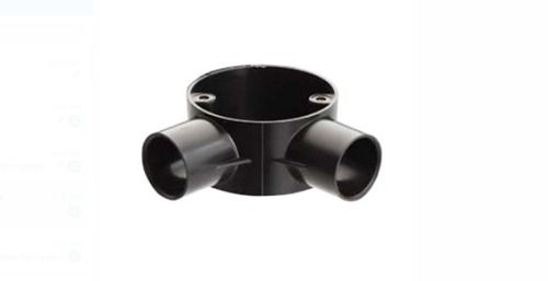 Upvc Material Two Way Angle Box Used For Pipe Fitting And Thickness 19mm