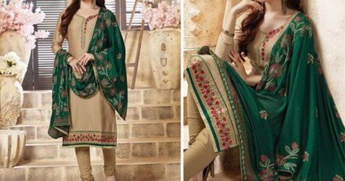 100 Percent Cotton Material Salwar Kameez For Ladies Stitched Casual Wear