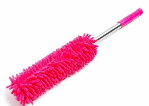 2.5 Fit Size Pink Microfiber Dust Remover, For Dusting Good Build Quality Light Weight Cleaning Type: Manual