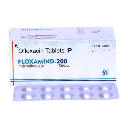 Ofloxacin Tablets Ip Floxamind-200, Health Supplement Tablets 10X10 General Medicines